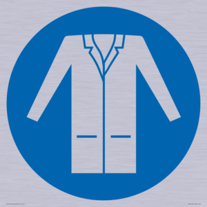 Custom Mandatory: Wear a lab coat